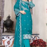 Pure chiffon suit with price