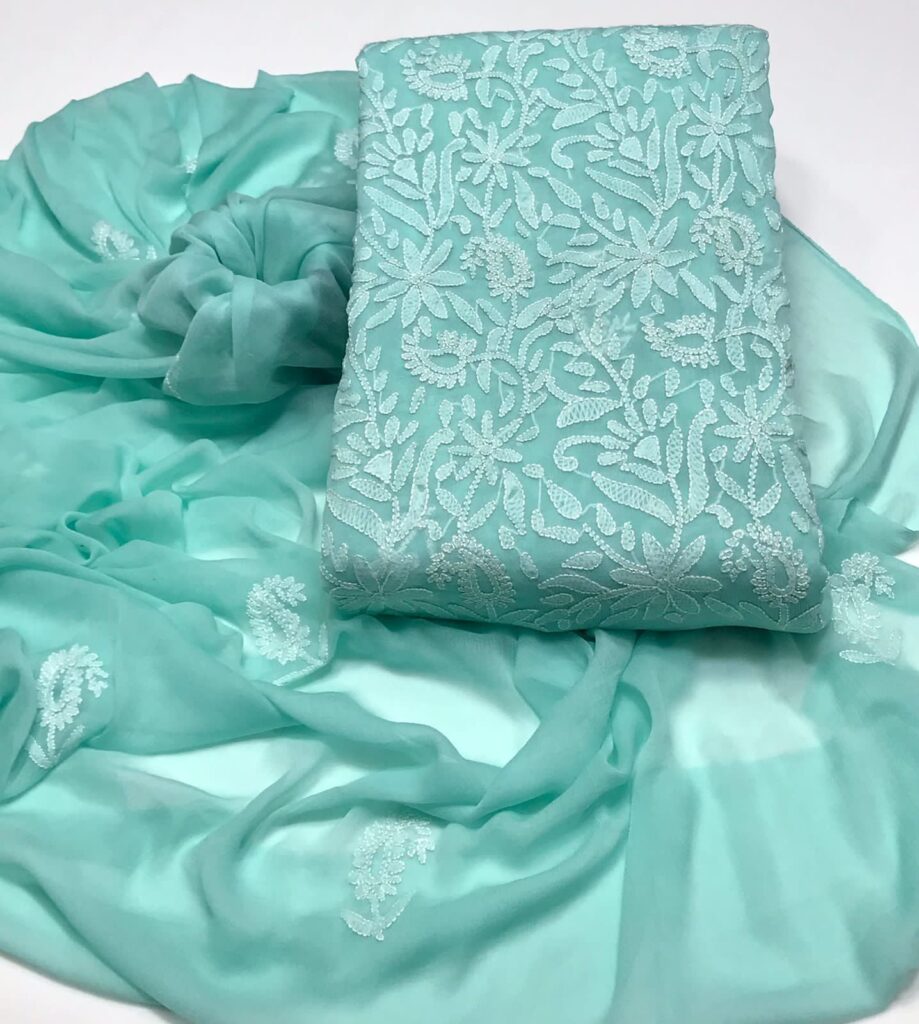 Multani Handmade chiffon dress